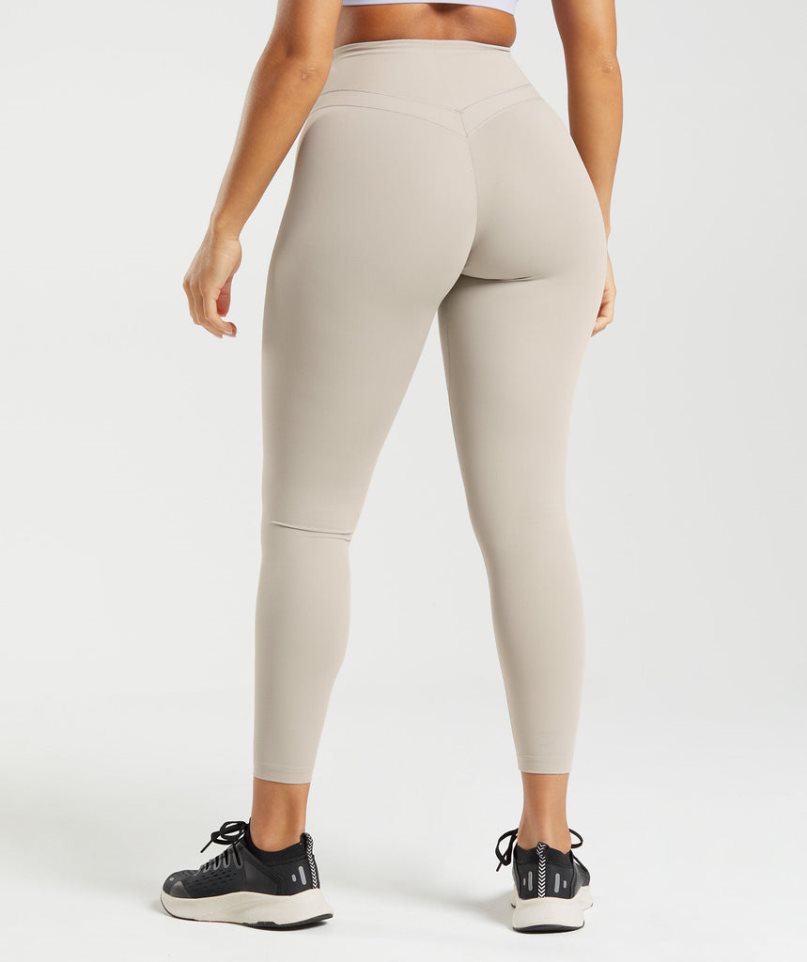 Legginsy Gymshark Whitney High Rise Damskie Głęboka Szare | PL 324KFI